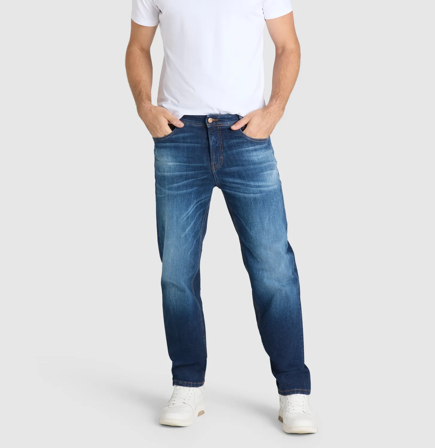 MAC Jeans Rick comfort jeans mørkeblå denim