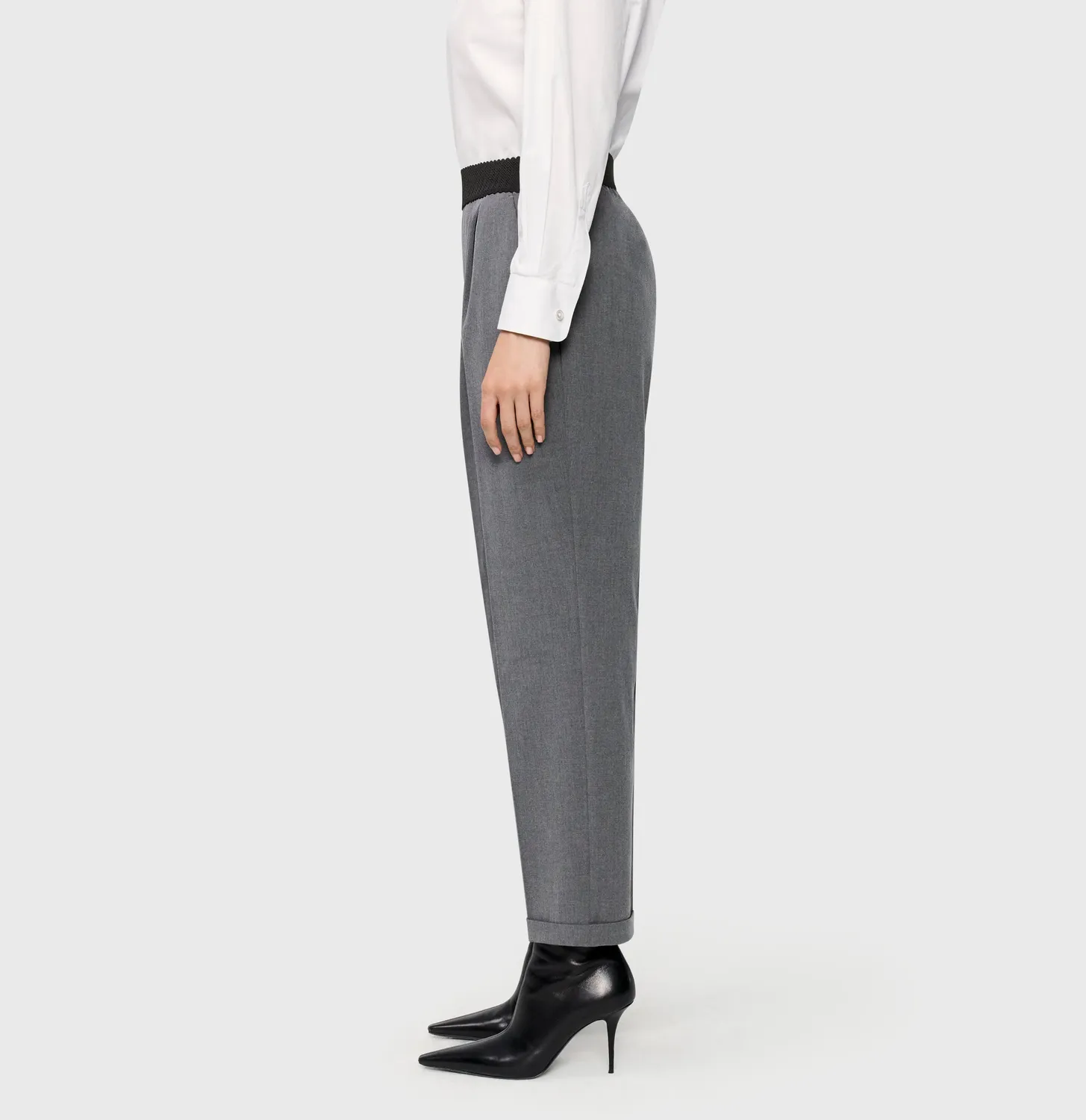 MAC Chino Smart 4615-00-0419L chinos grå relaxed fit