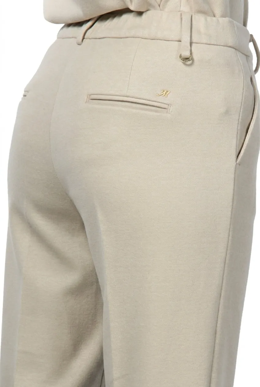 Mason's New York Cozy jerseybukser rosa relaxed fit