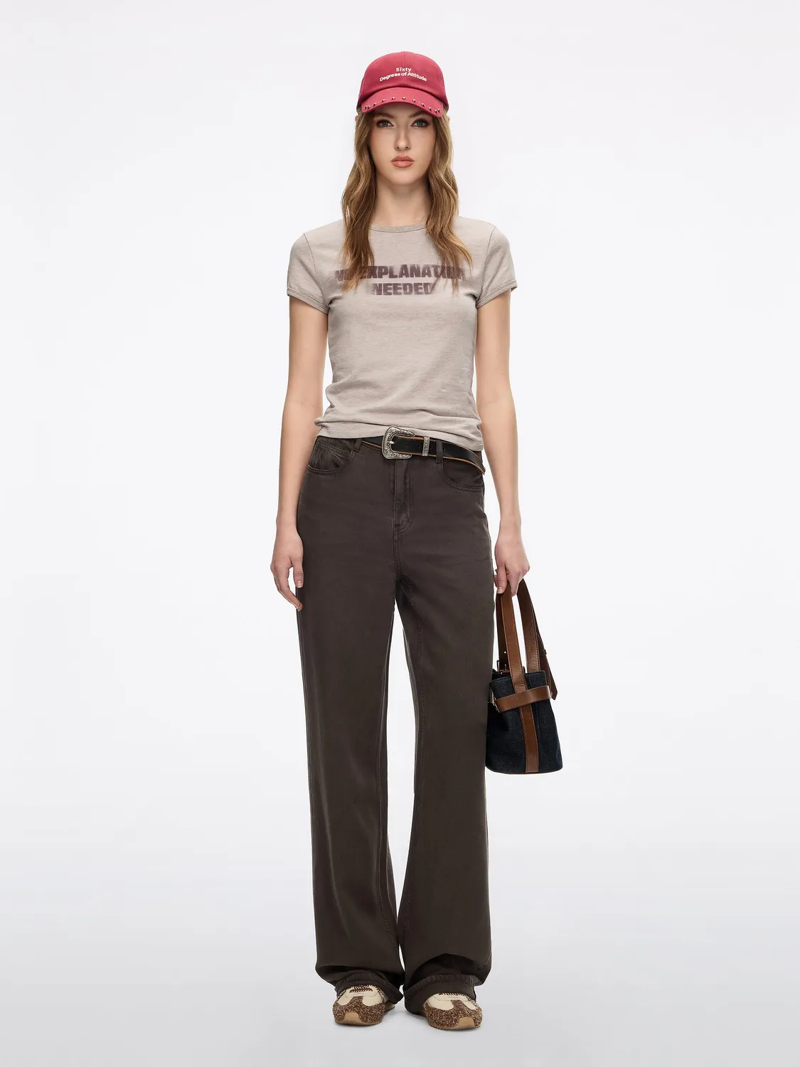 Miss Sixty 6M3JJ2521 straight jeans khaki mid-rise