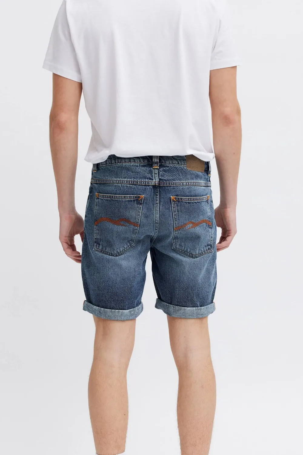Organsk Atlantic denimshorts blå regular 30