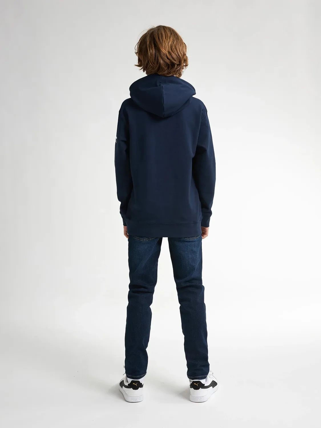 Petrol Industries Gran Turismo Torque drenge hoodie lynlås