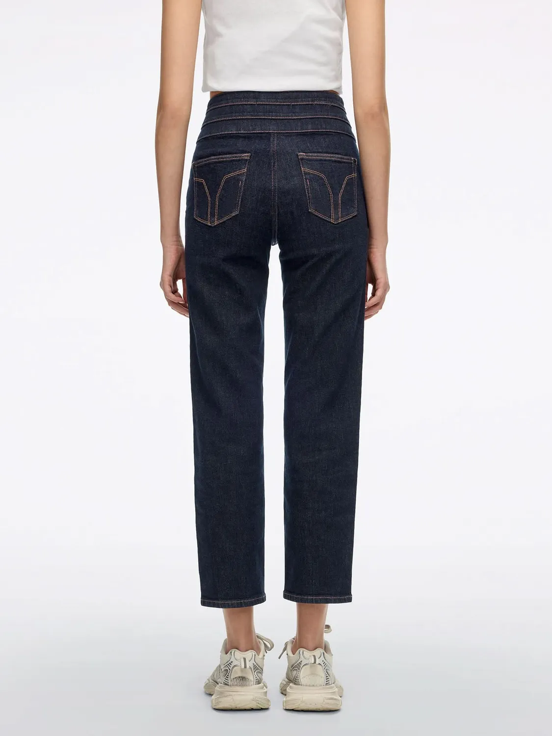 Miss Sixty straight jeans mørkeblå høj talje
