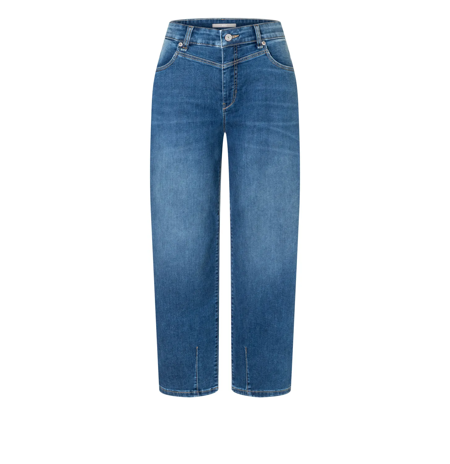 MAC Bobbie jeans mellemblå relaxed fit