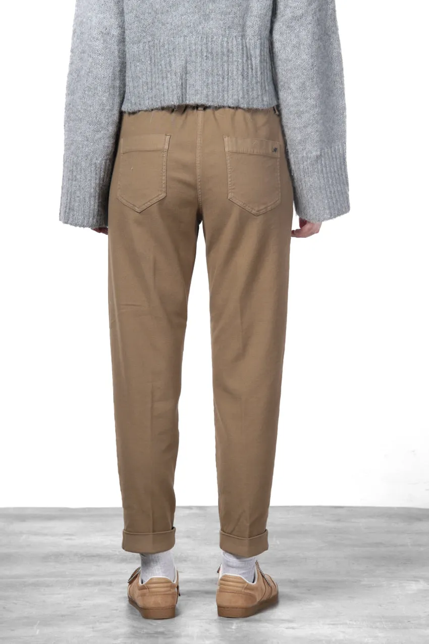 Mason's New York Jogger chino bukser beige relaxed dame