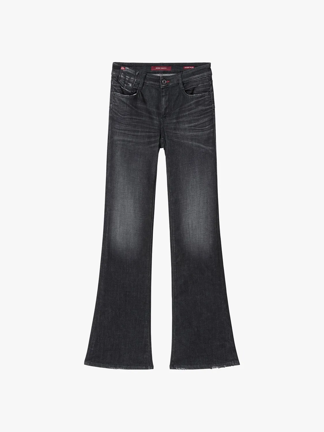 Miss Sixty Magic Plus flare jeans Black Fog stretch