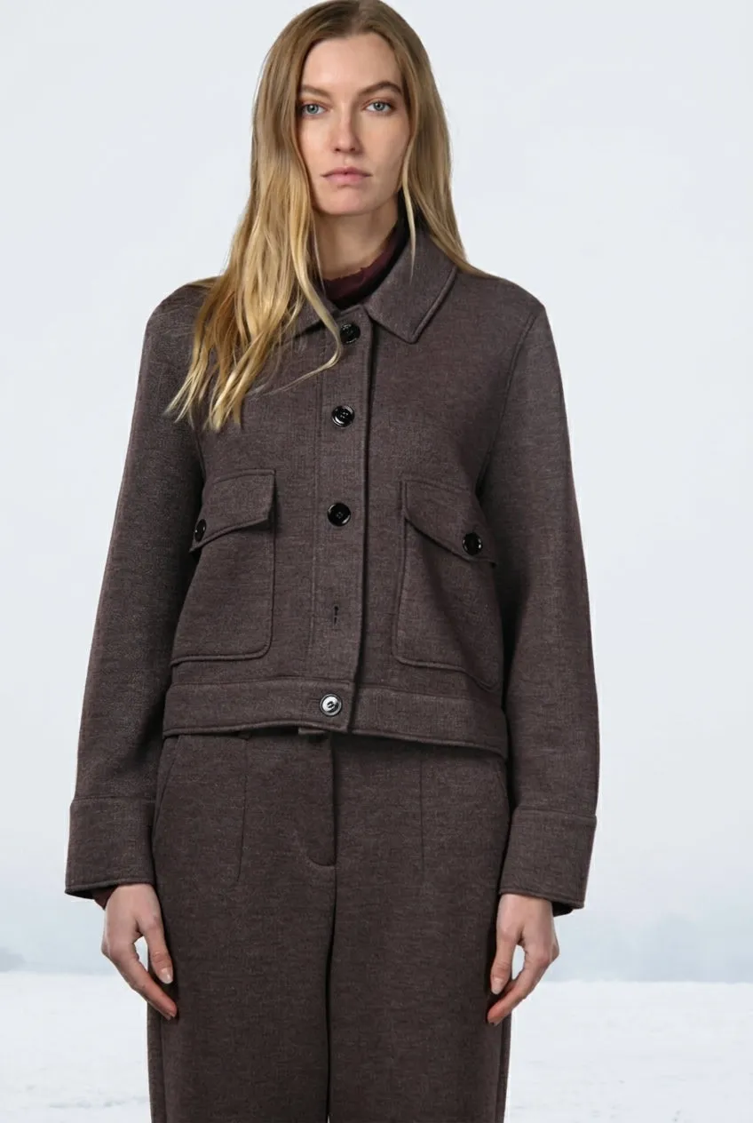 Mason's Odette jakke bordeaux double jersey