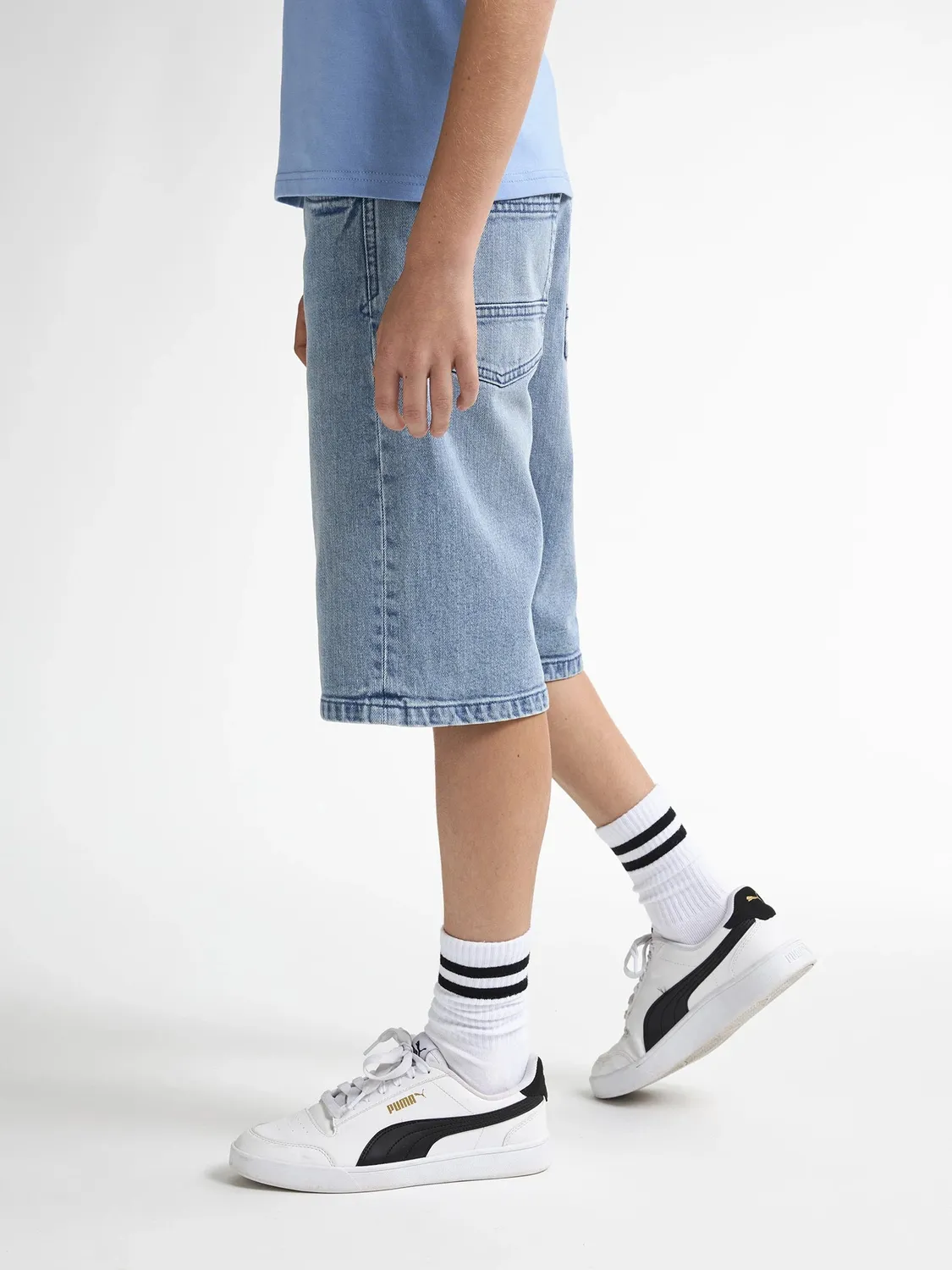 Petrol Industries Lenox denimshorts Papaya loose fit
