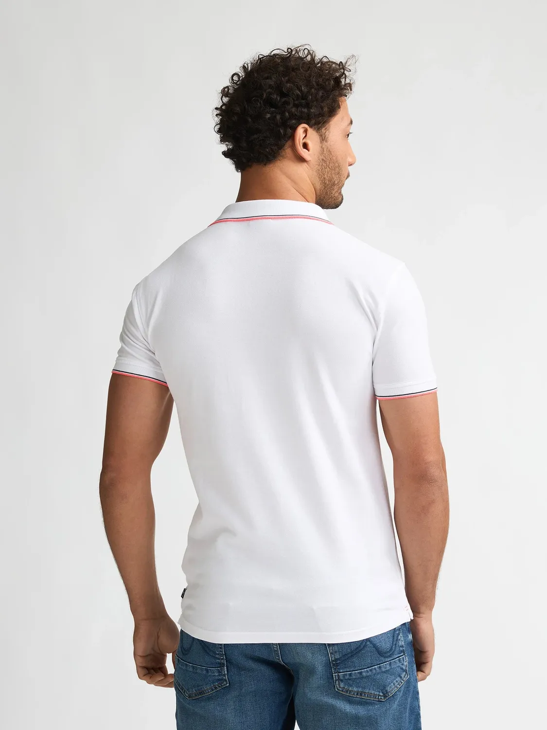 Petrol Industries Wave polo klassisk bomuld stretch