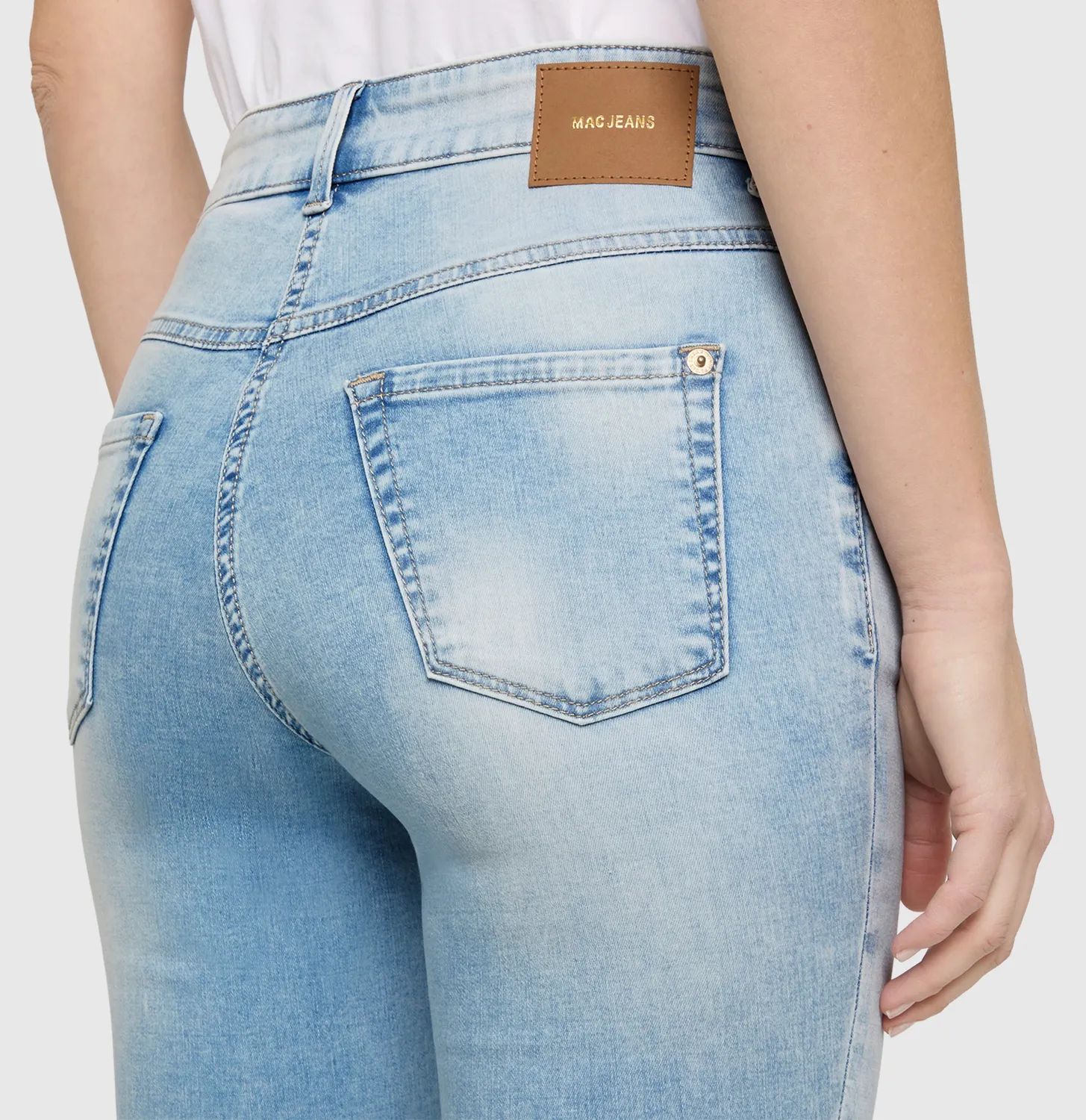 MAC Dream Summer 5492-90-0351L jeans lyseblå slim