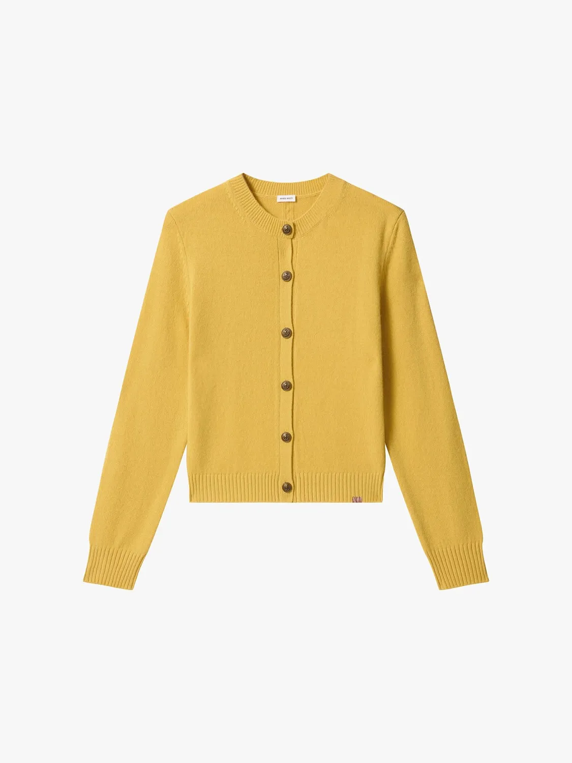 Miss Sixty Wool Knit cardigan gul merinould knapper