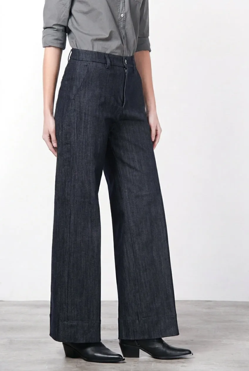 Mason's New York Studio chinos navy straight denim