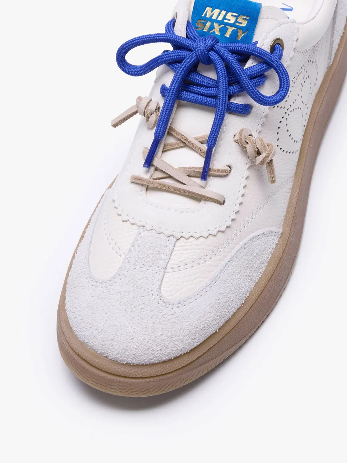Miss Sixty Lace-Up sneakers off white