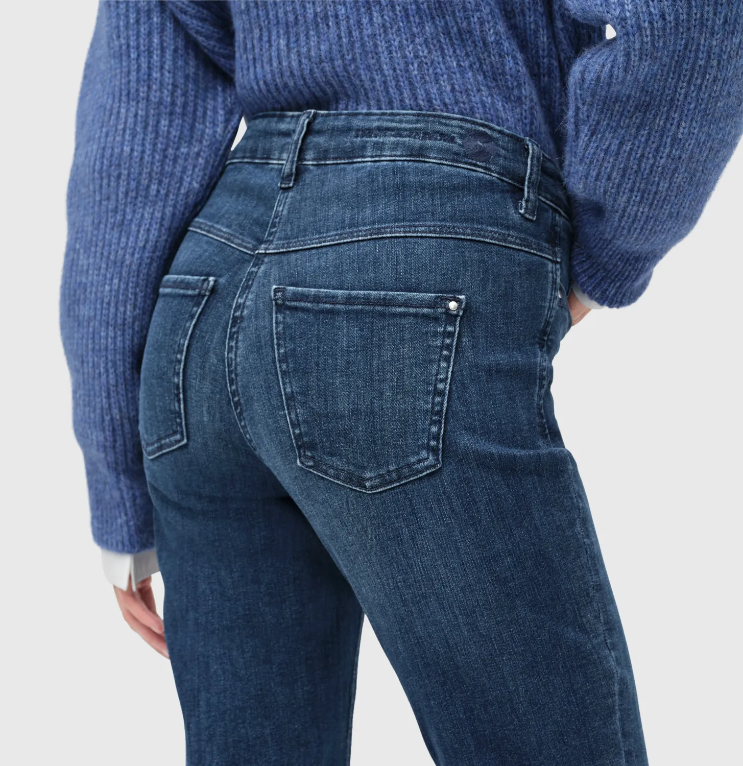 MAC Dream Boot 5429 bootcut jeans mellemblå