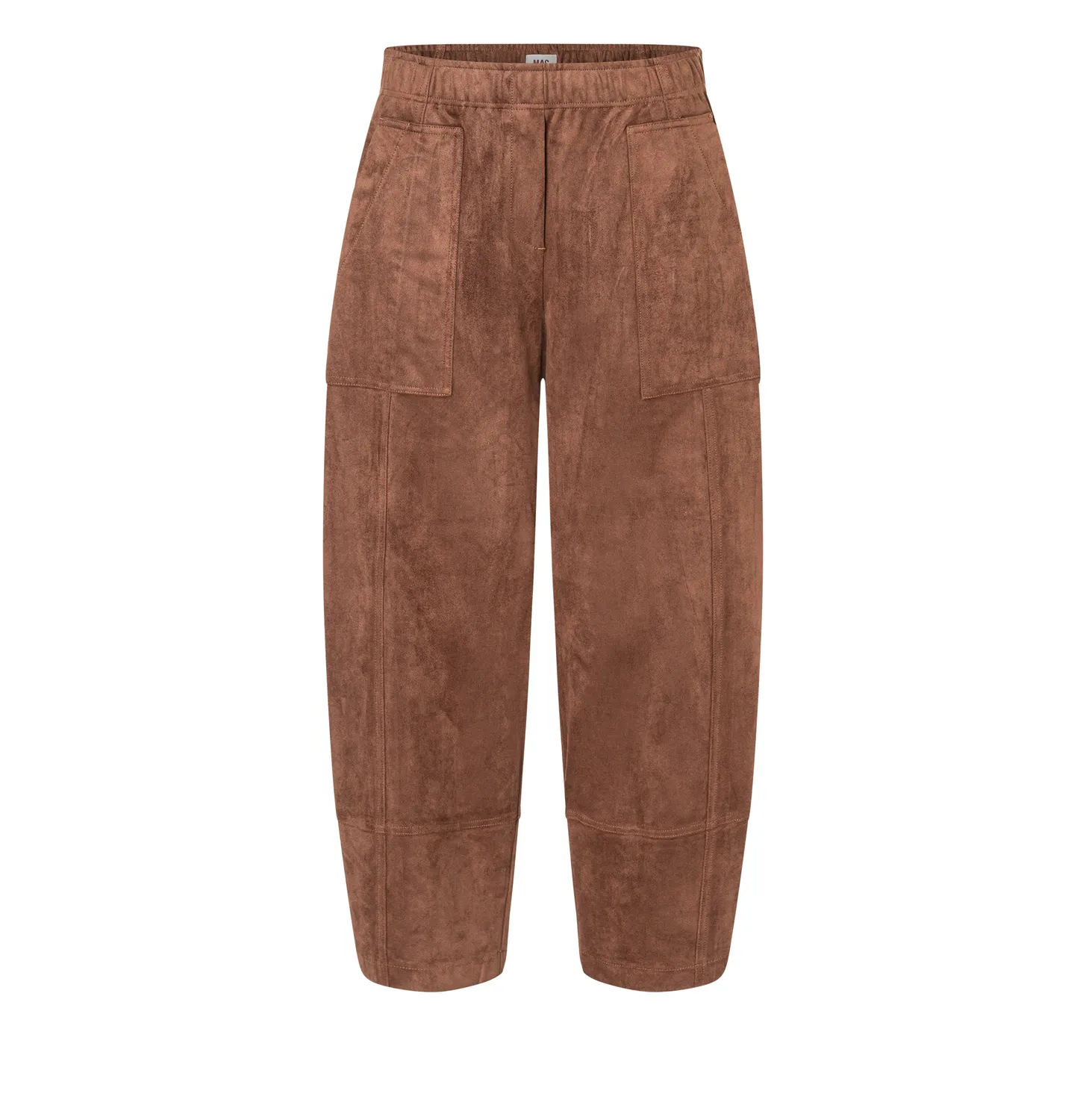 MAC Jeans Tilda worker bukser brun velour