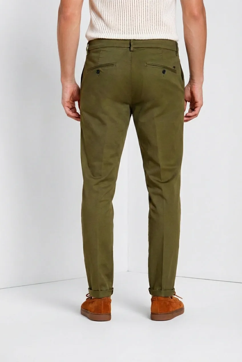 Mason's Osaka chinobukser skovgrøn carrot fit