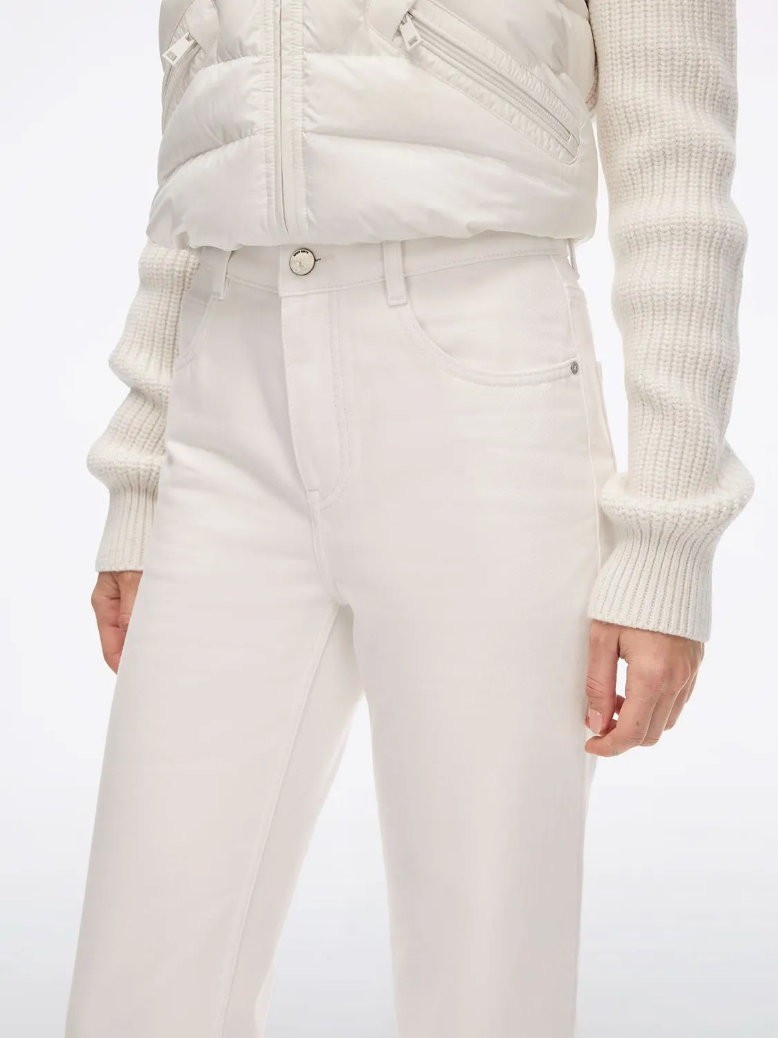 Miss Sixty straight jeans blå varm børstet