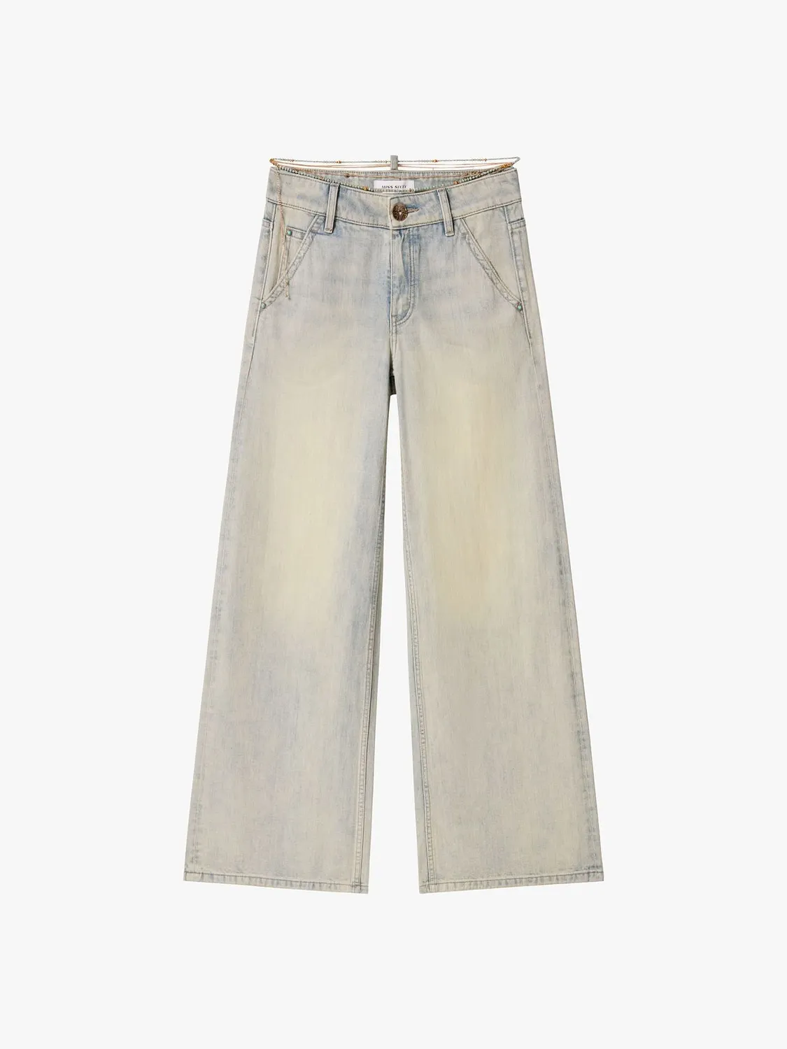 Miss Sixty 6M2JJ4450AF88 flare jeans blå lav talje