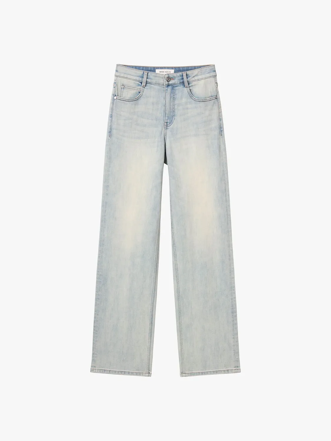 Miss Sixty Straight-Leg jeans lyseblå stretch 30