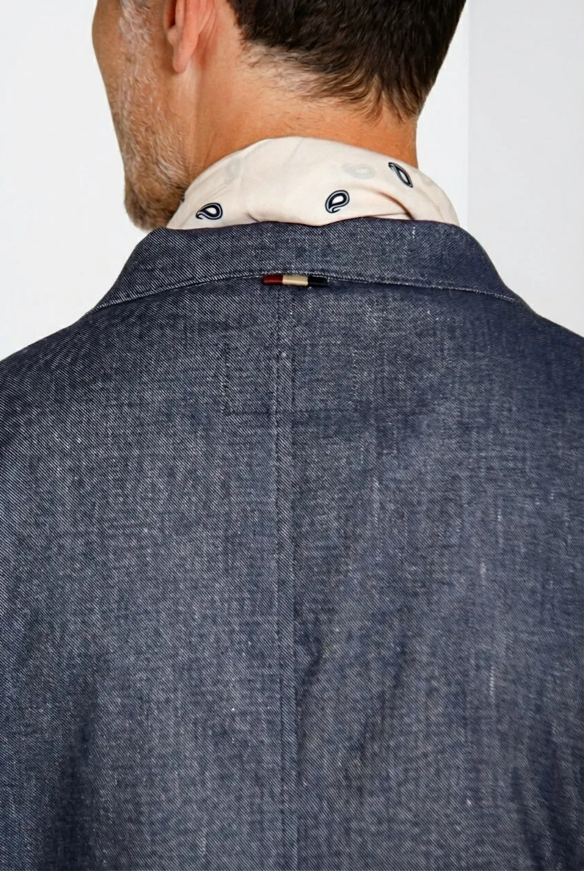 Mason's Summer blazer mørkeblå dobbeltradet