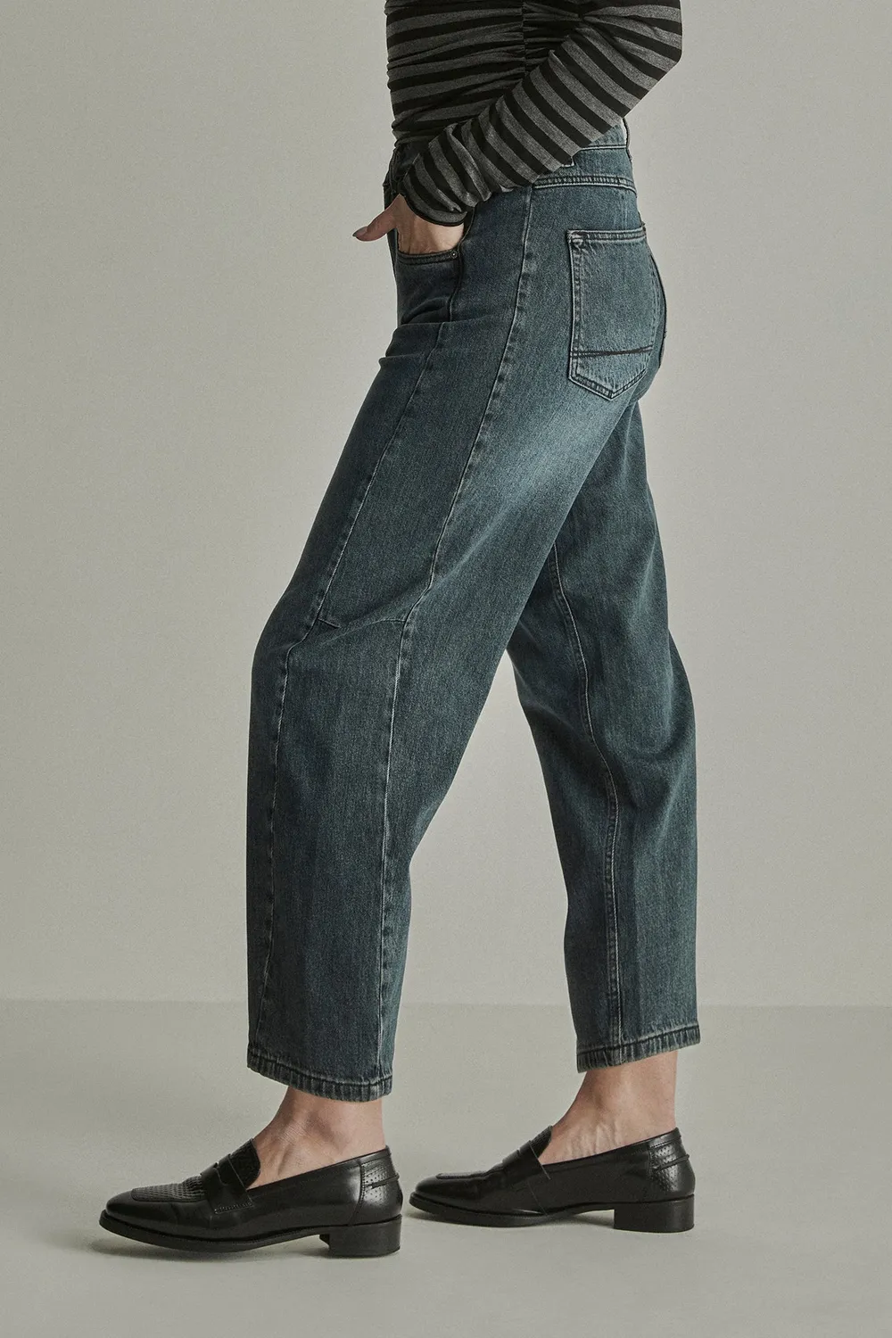 Para Mi Jeans Coco Barrel denimbukser cacao