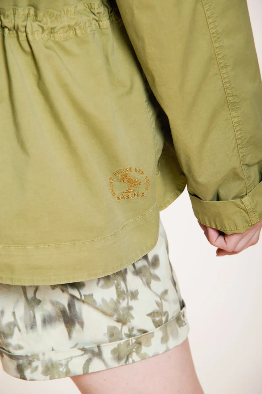 Mason's Florence New jakke syregrøn blomster stretch