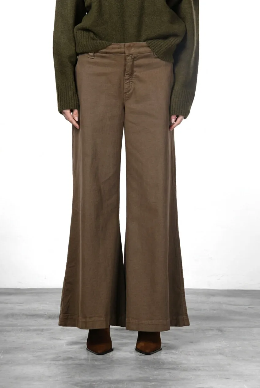 Mason's New York Palazzo chino bukser taupe wide leg