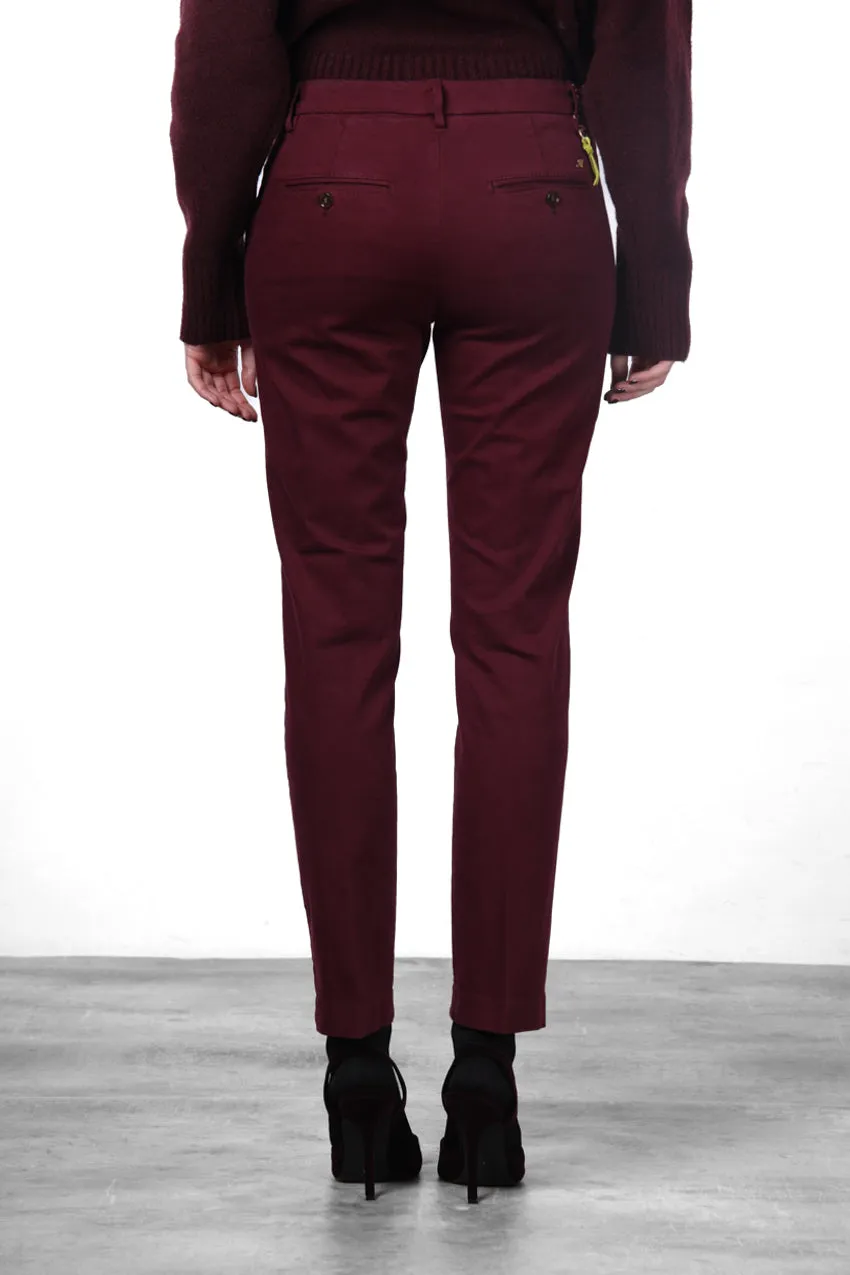 Mason's New York Slim chinobukser bordeaux slim