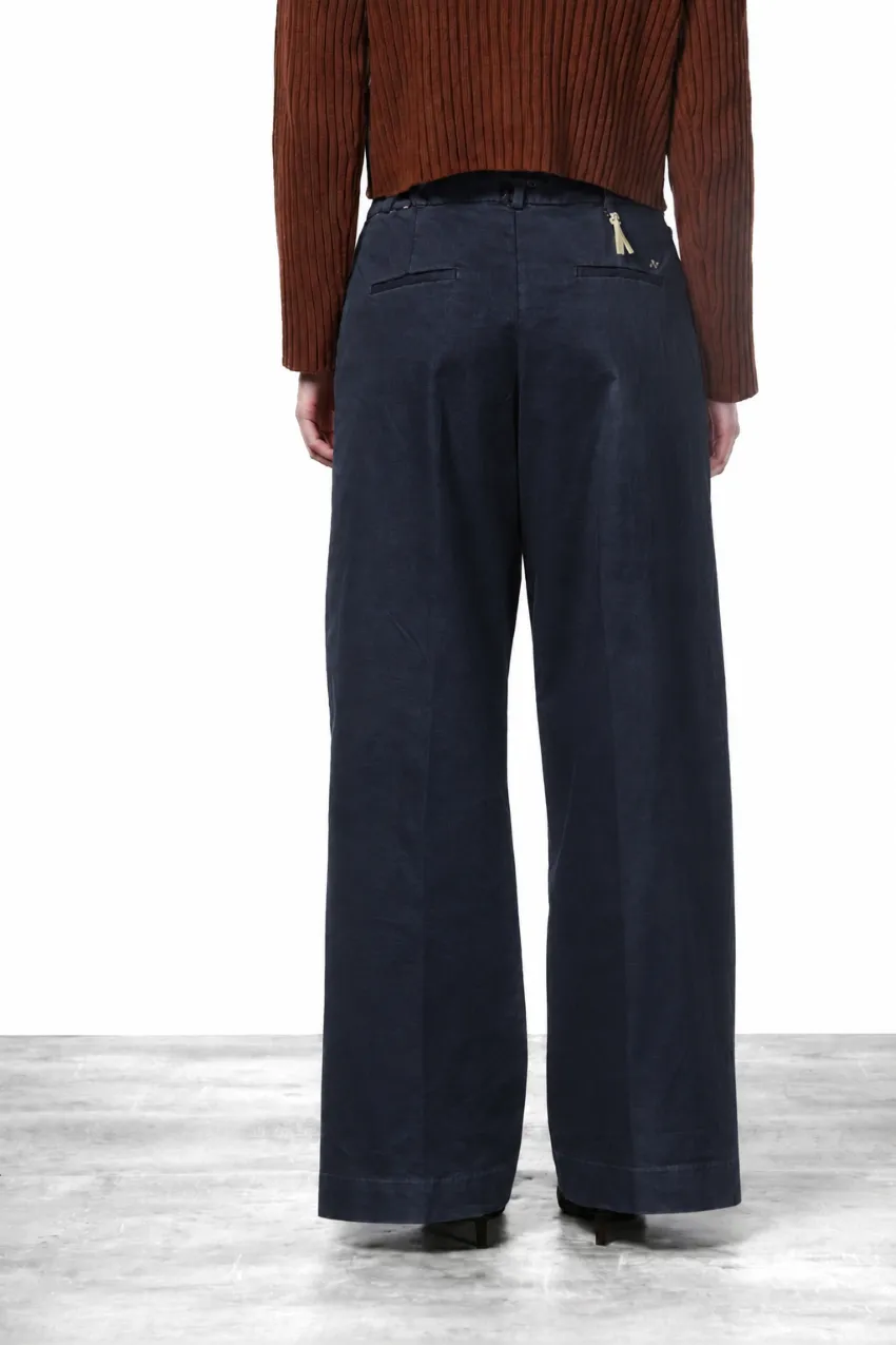 Mason's New York Wide chino bukser mørkeblå