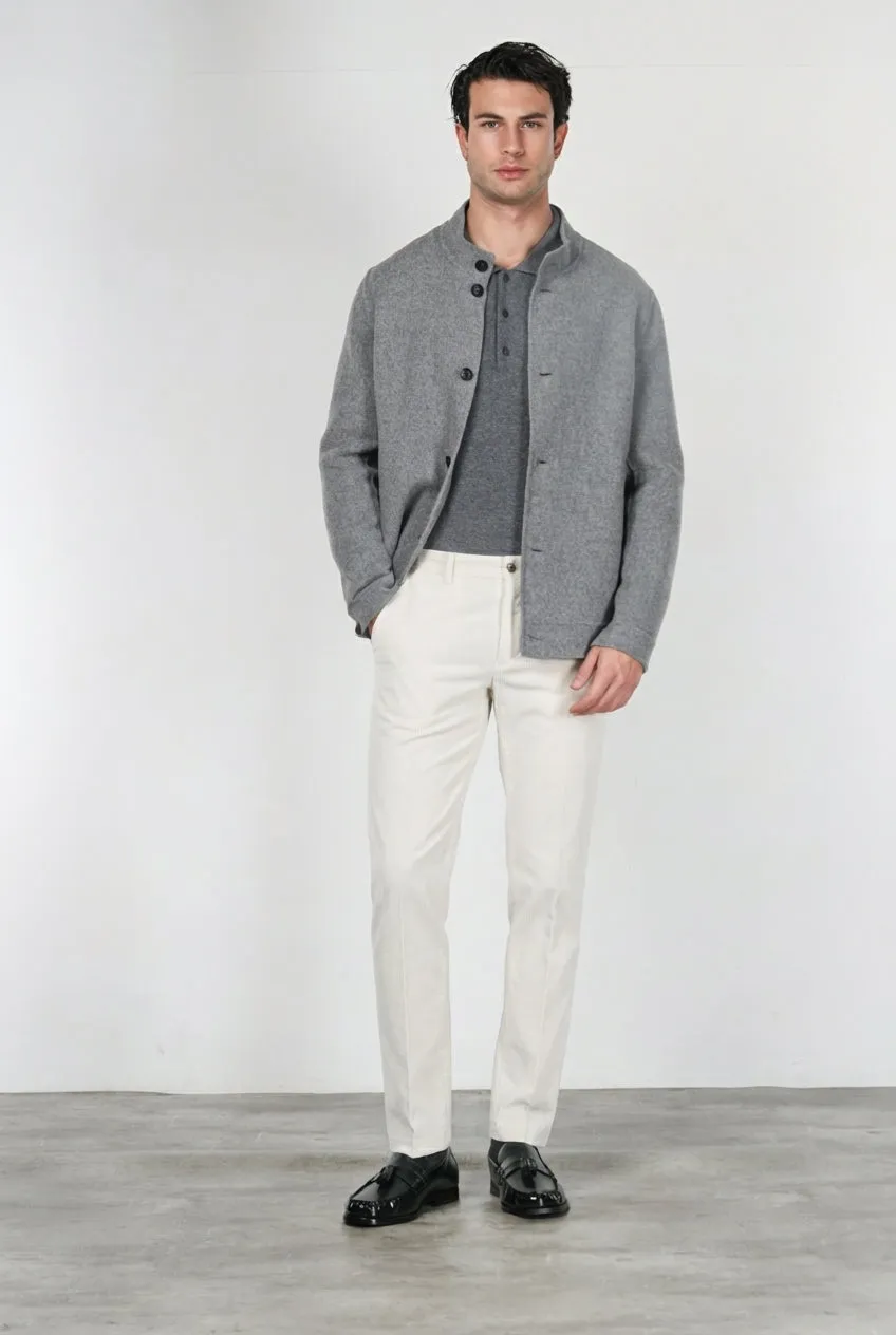 Mason's San Diego field jacket grå uld slim