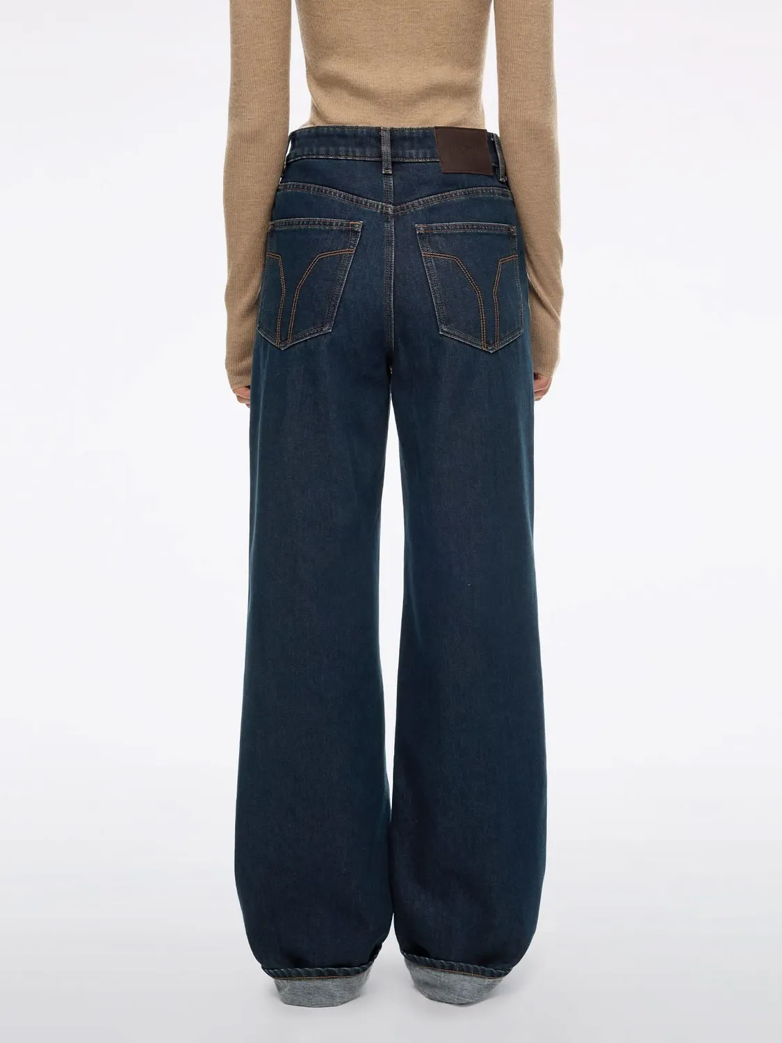 Miss Sixty distressed straight jeans middle blue
