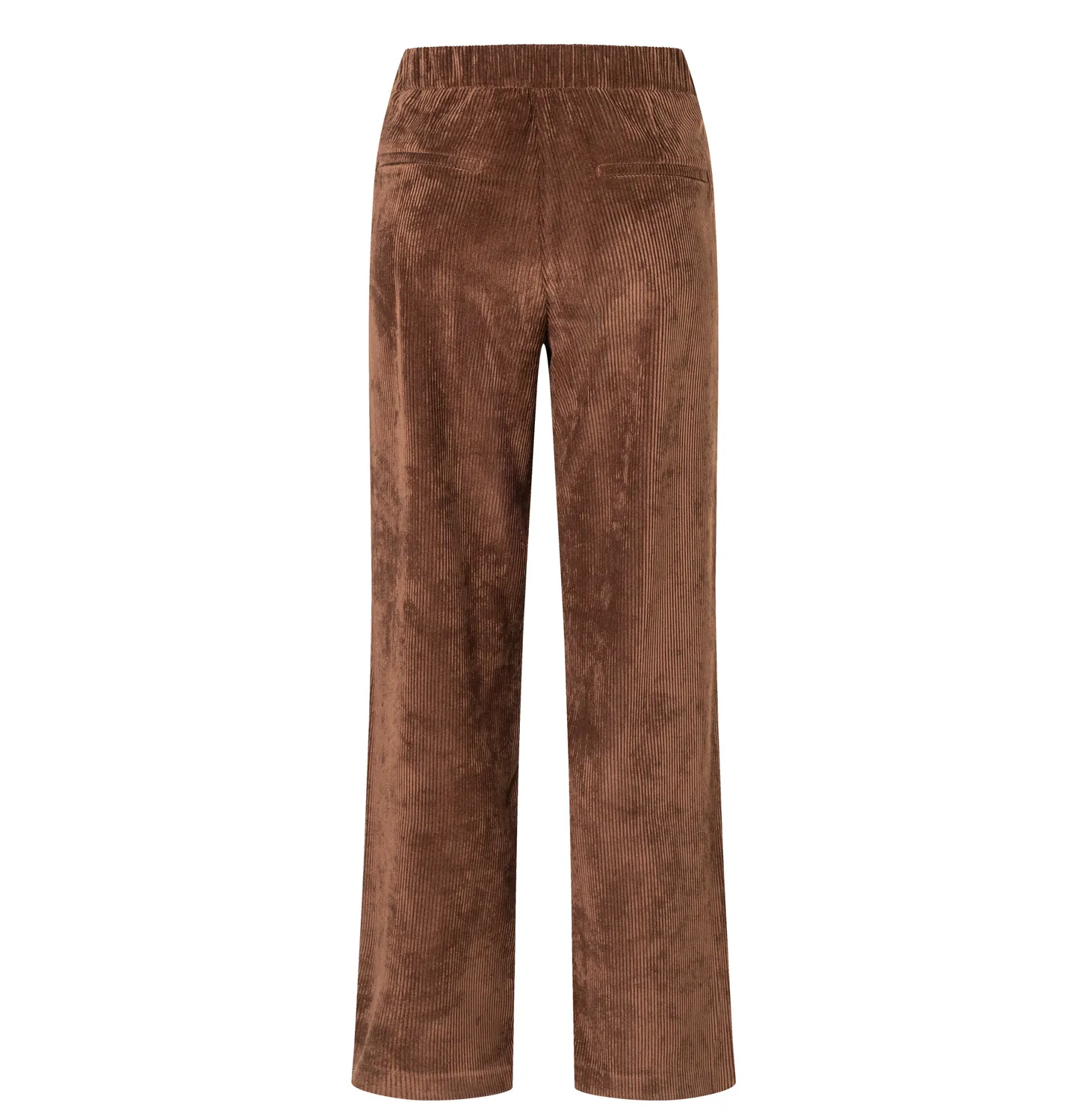MAC Chiara 3051 cordbukser brun wide leg