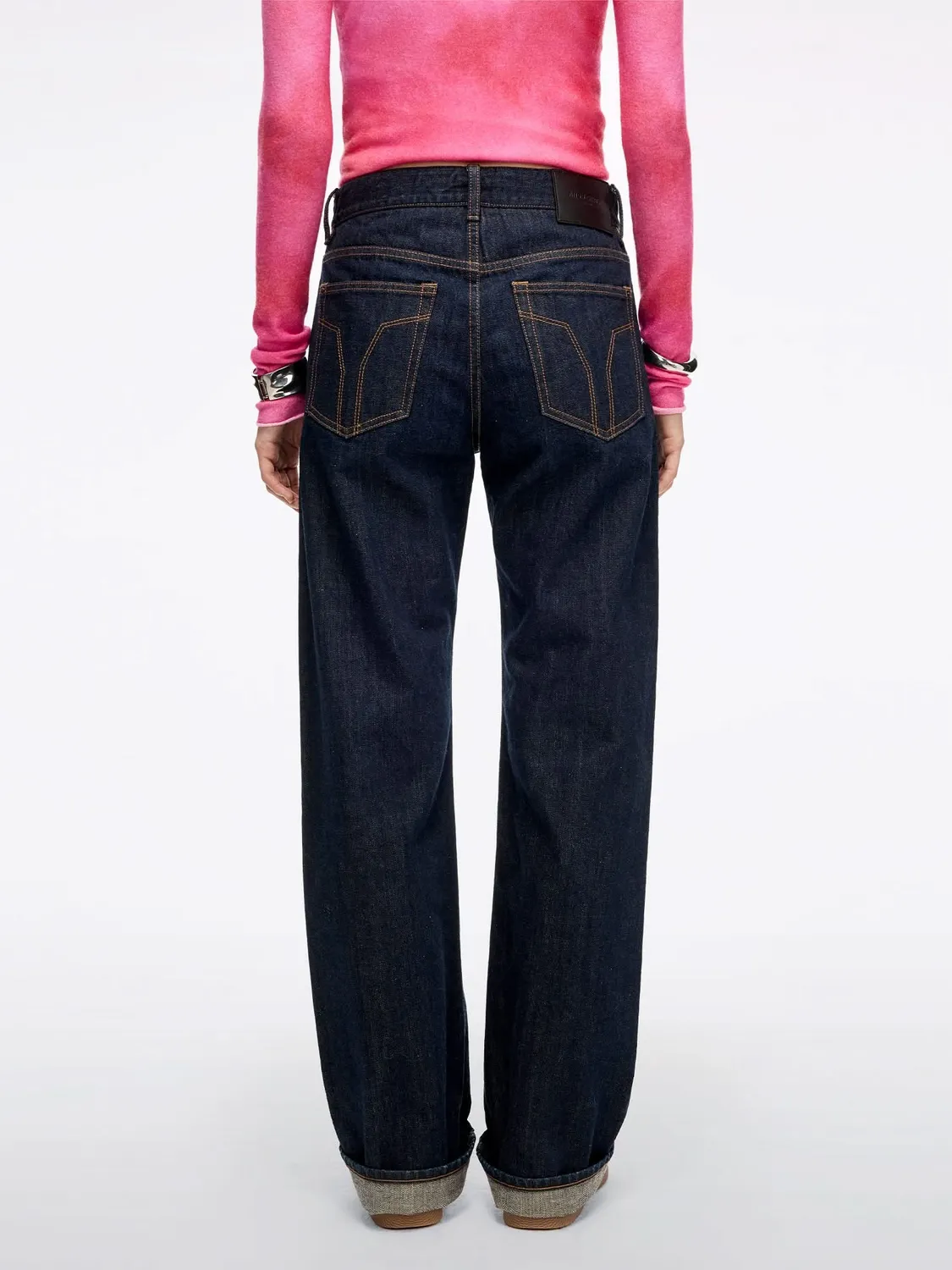 Miss Sixty Anni straight-leg jeans mørkeblå rigid