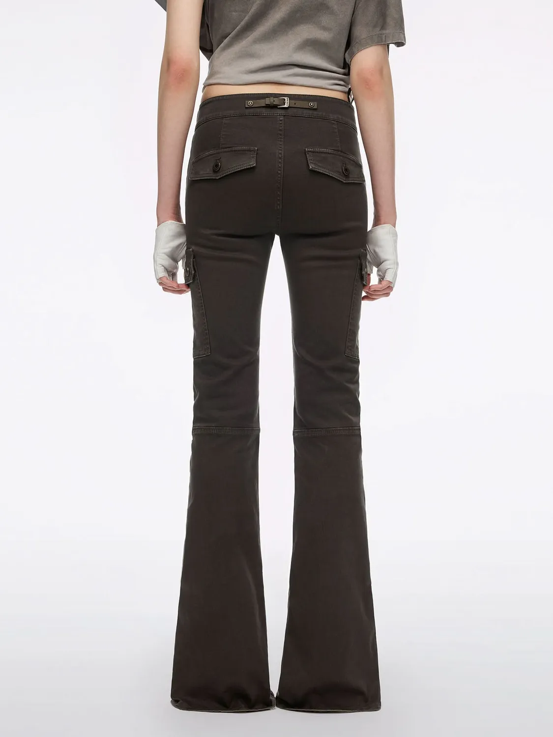Miss Sixty Multi-Studded bukser grøn flare