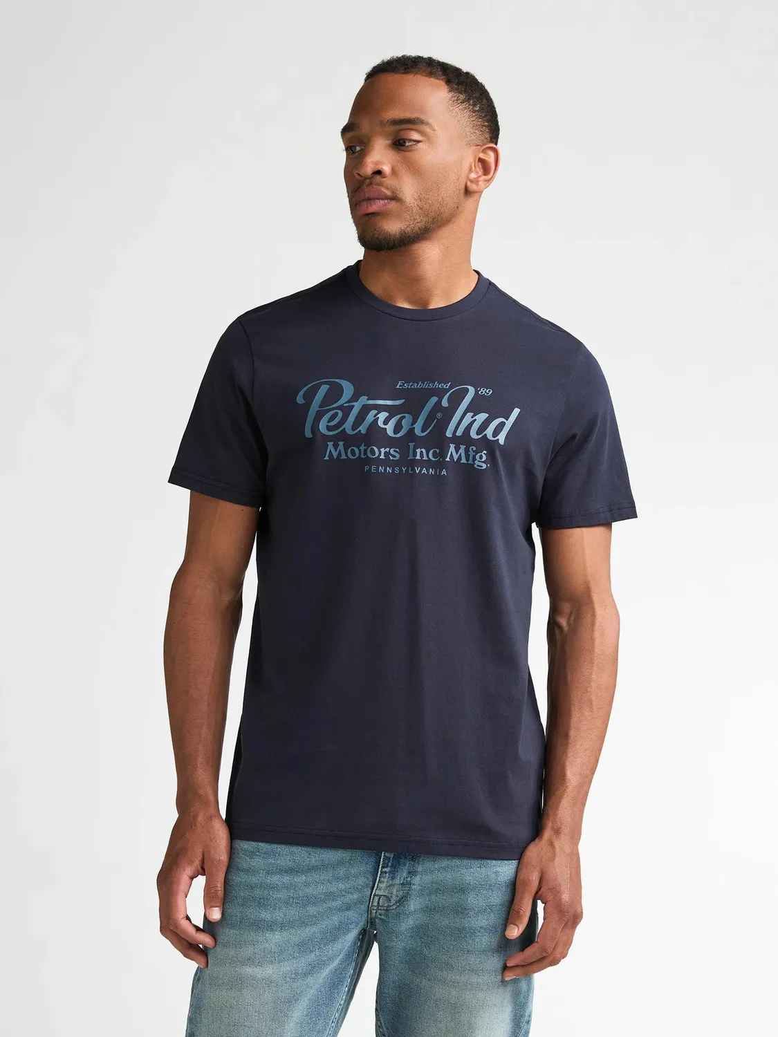 Petrol Industries Anderson t-shirt print bomuld