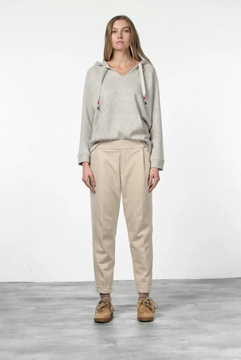 Mason's Easy Jogger chino bukser relaxed beige jersey