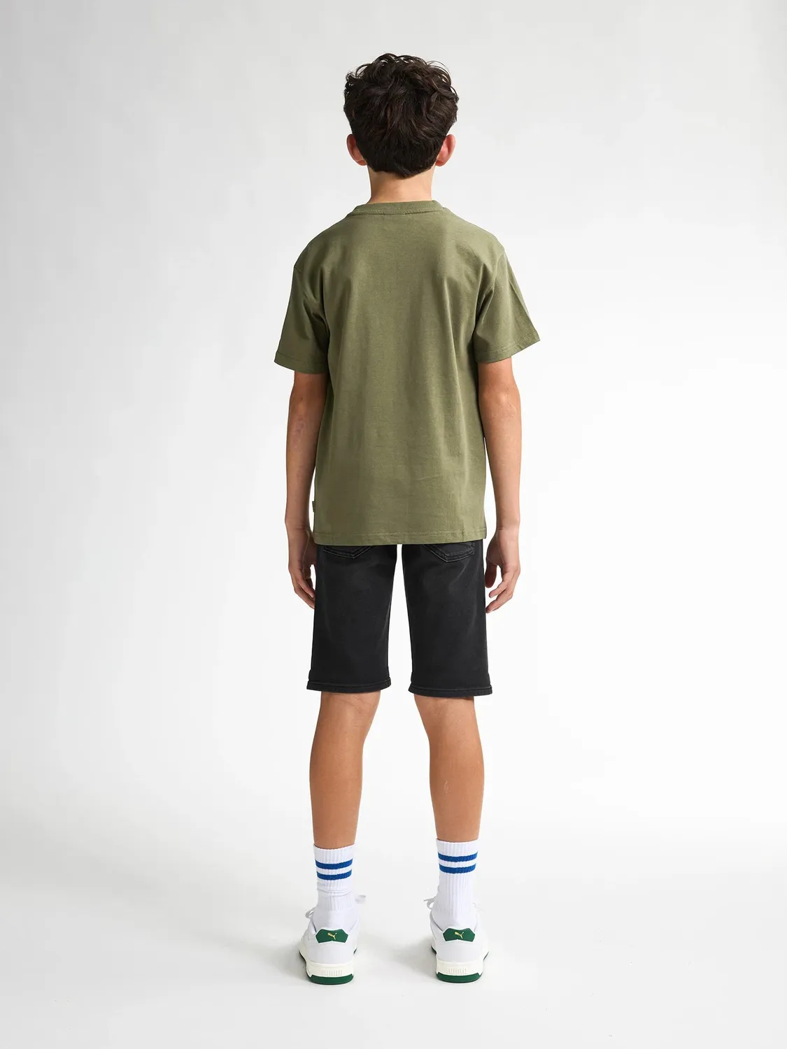 Petrol Industries Clam logo T-shirt til drenge relaxed fit bomuld