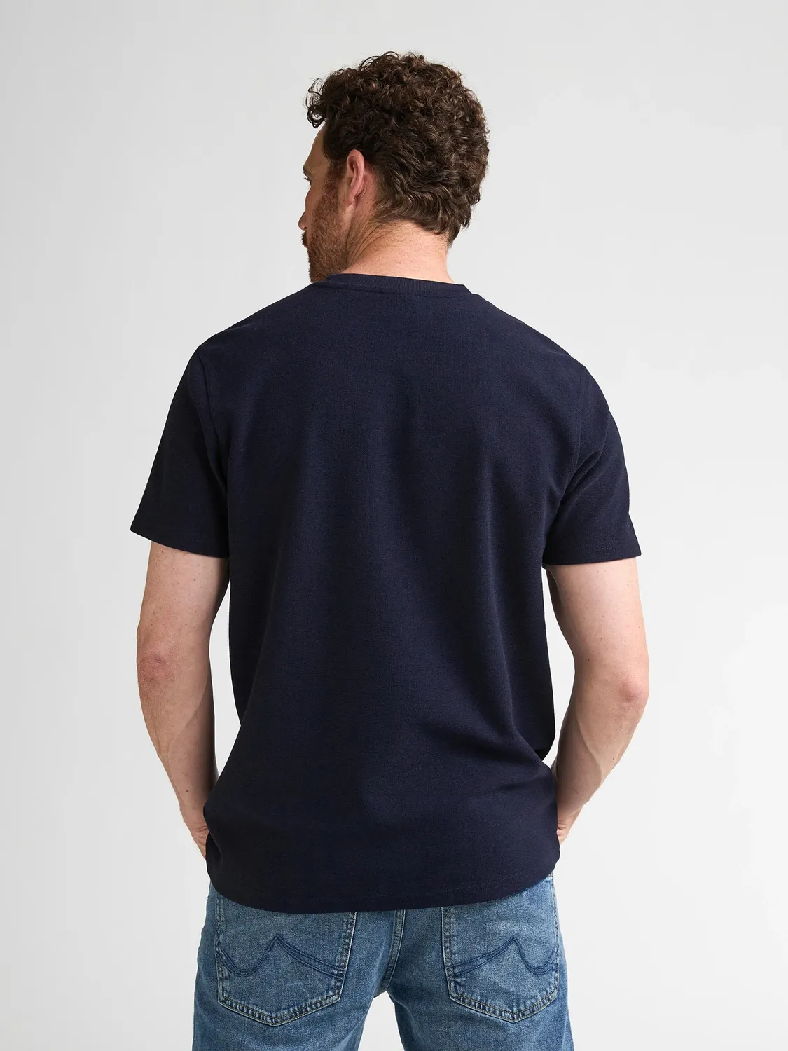 Petrol Industries Yates t-shirt struktur bomuldsmix