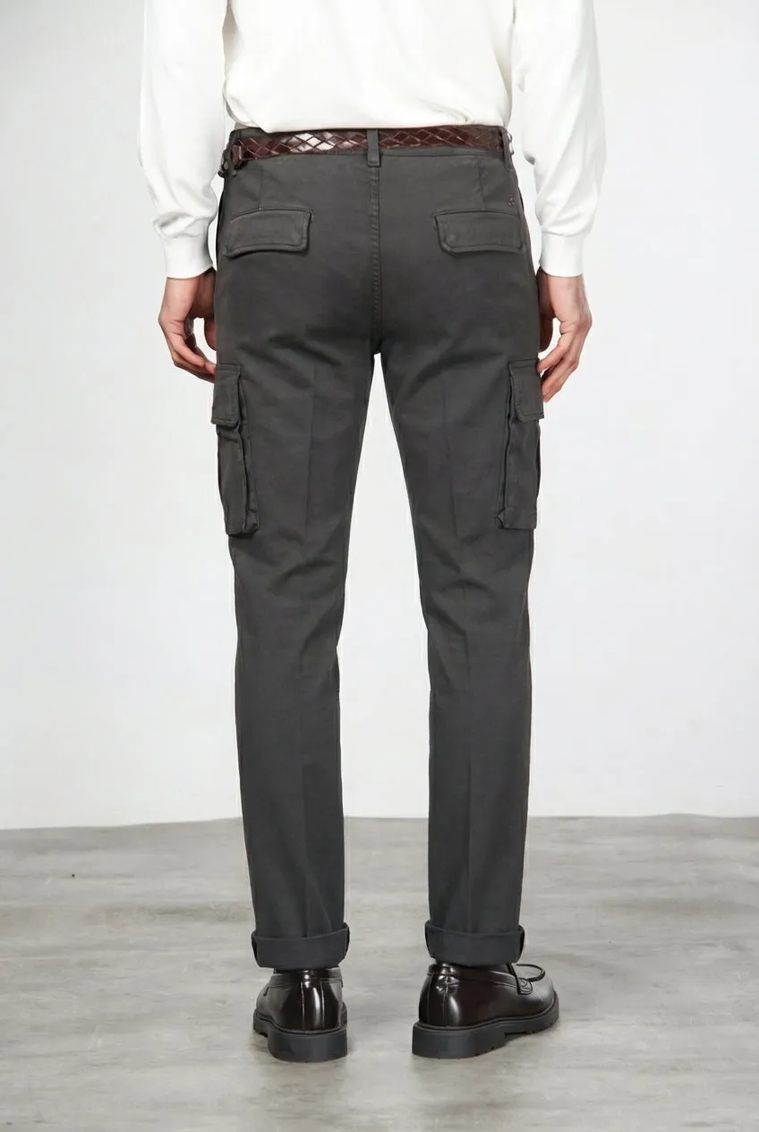 Mason's Chile Regular cargo bukser lysebrun stretch