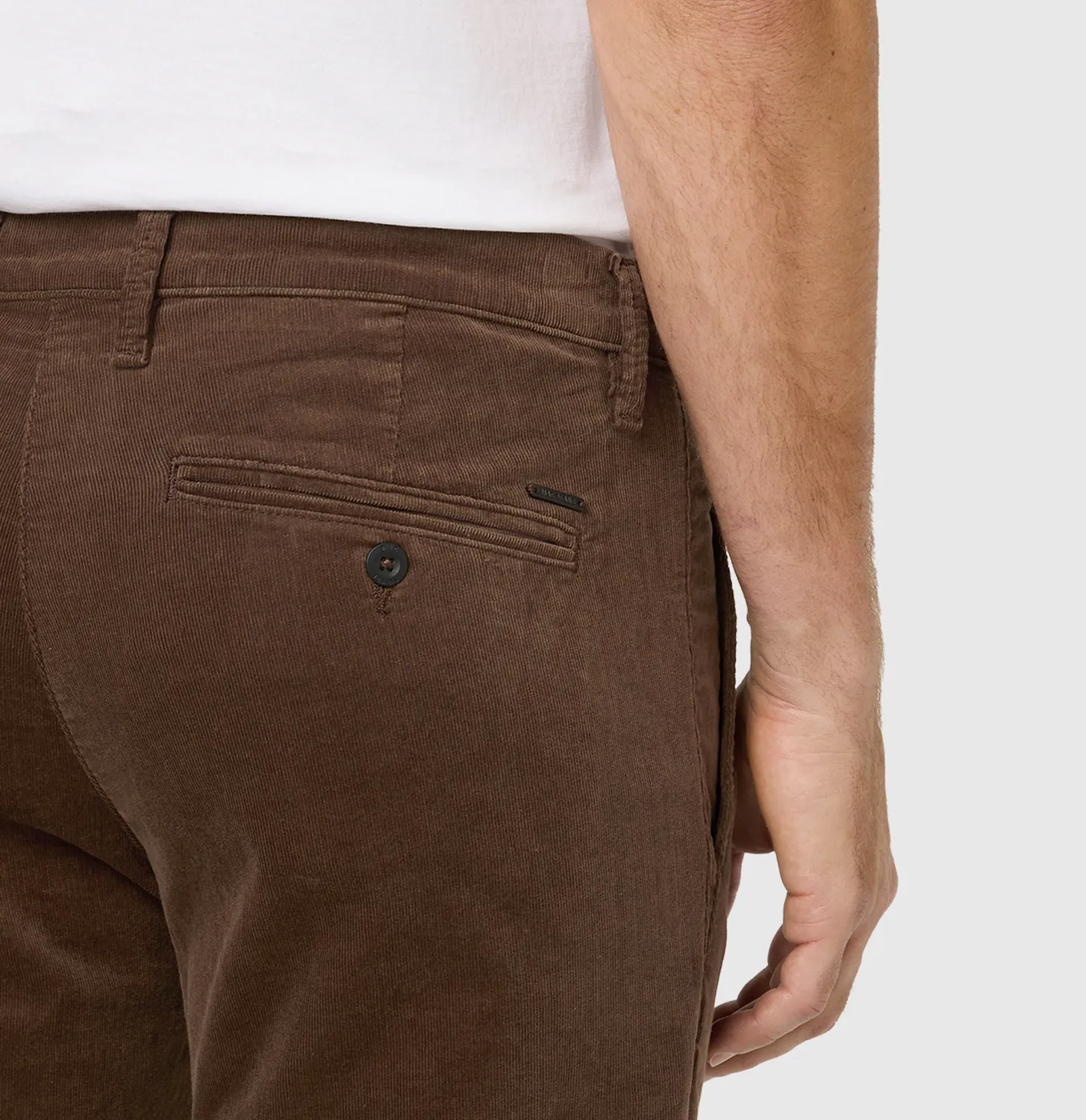 MAC Driver Pants 6351-00-0624L cordbukser brun regular fit