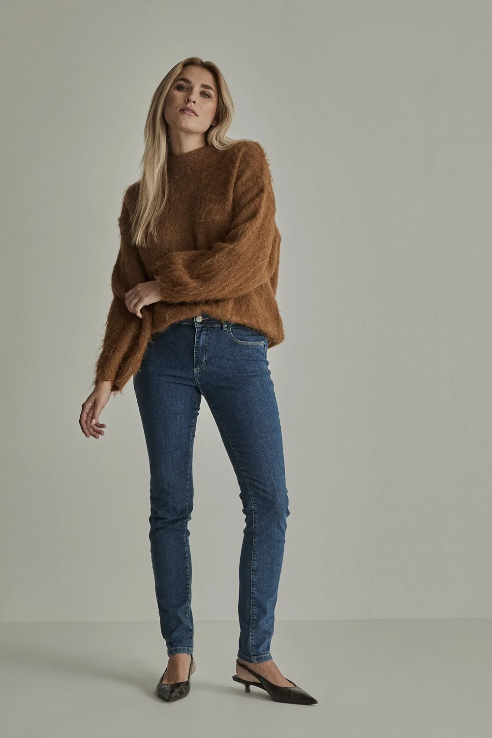 Para Mi Jeans Celine jeans medium blue skinny