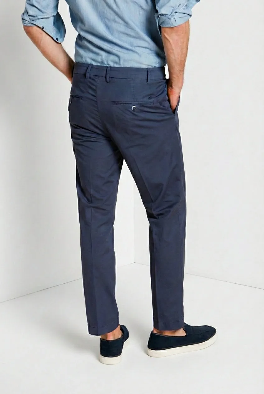 Mason's Milano chinos navy extra slim