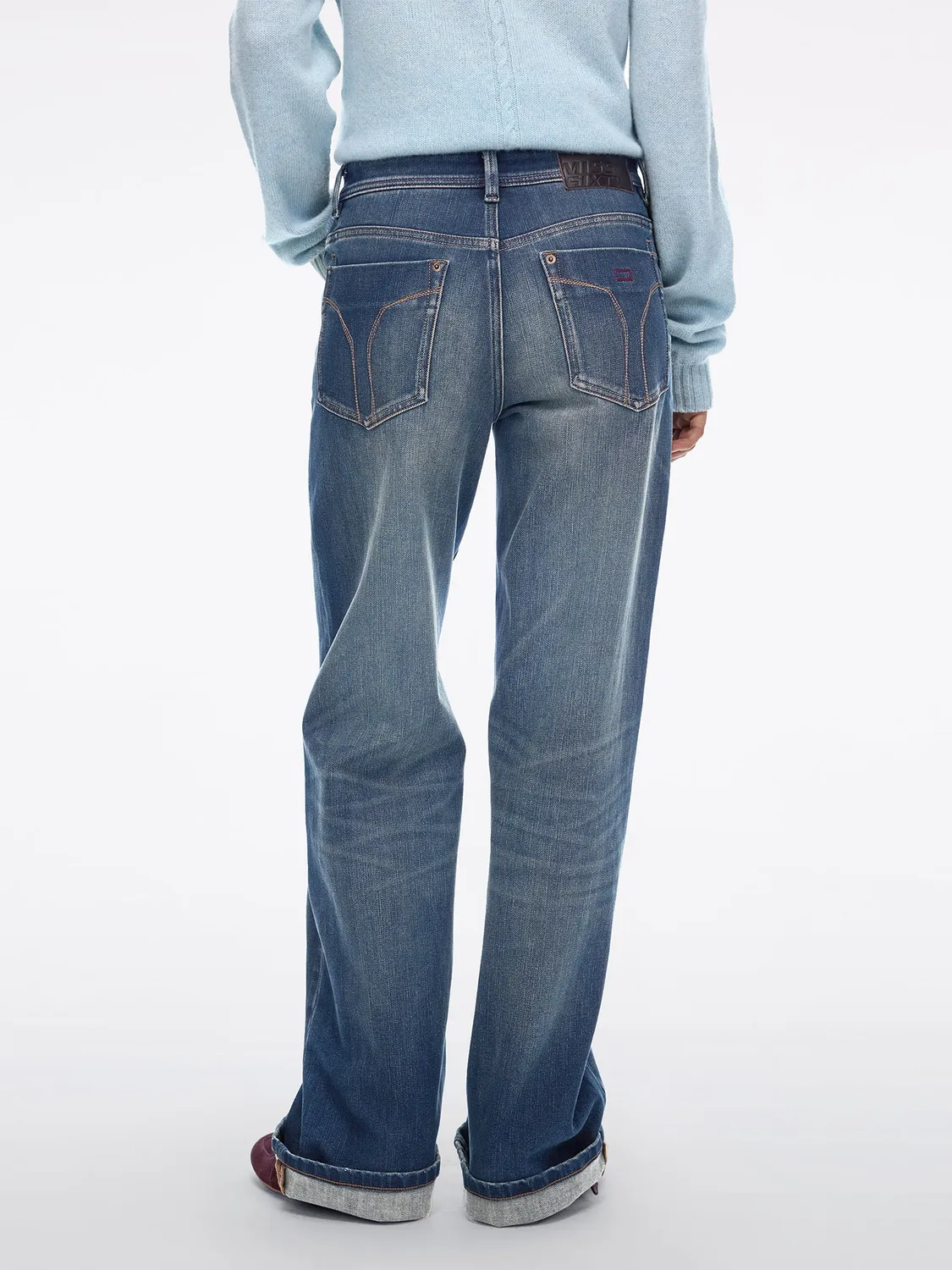 Miss Sixty ANNI straight jeans medium blue cashmere