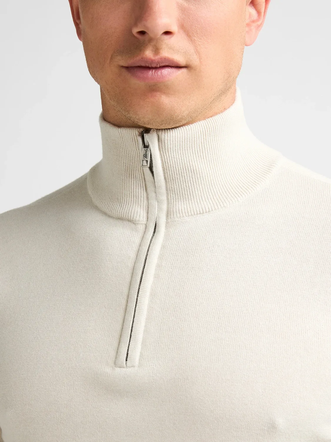Petrol Industries Wheel half-zip striktrøje bomuldsblanding
