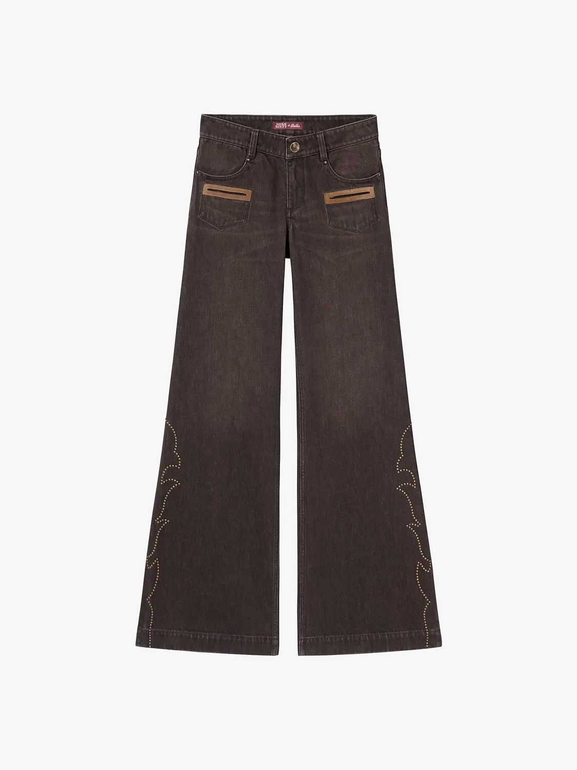 Miss Sixty Bella Flare Jeans mørkebrun
