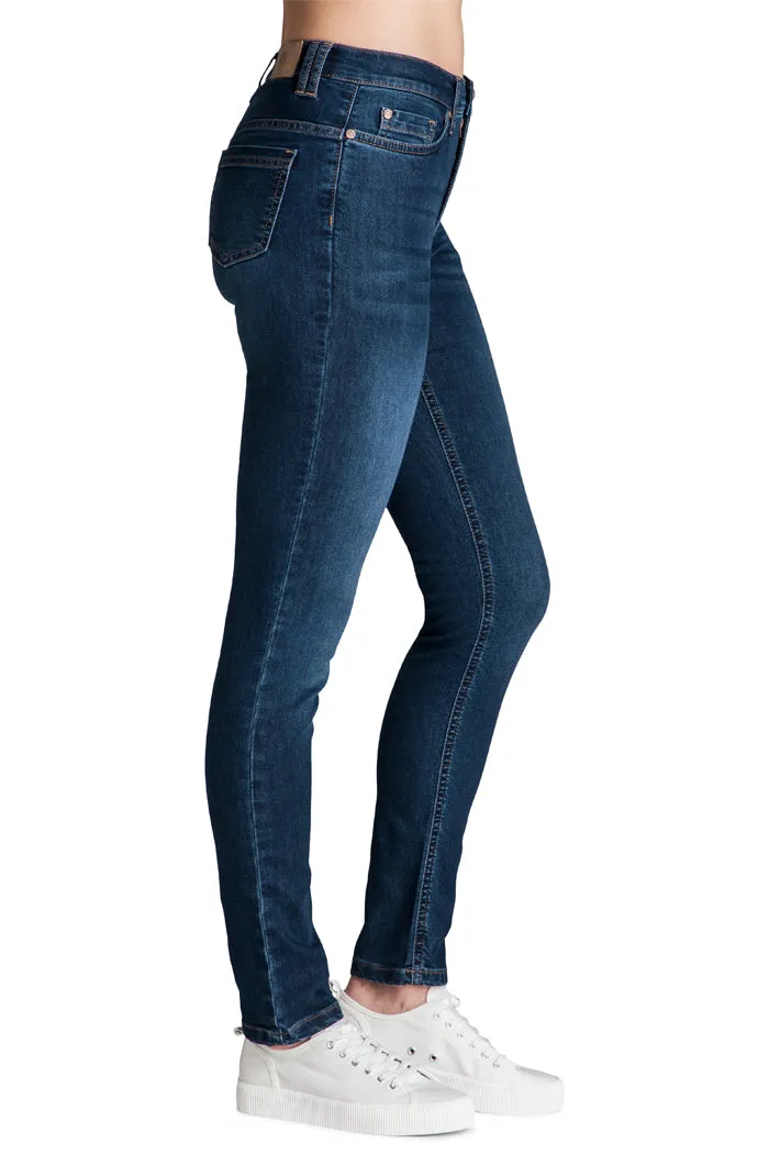 Merrytime Stella Super Slim jeans blue denim stram pasform