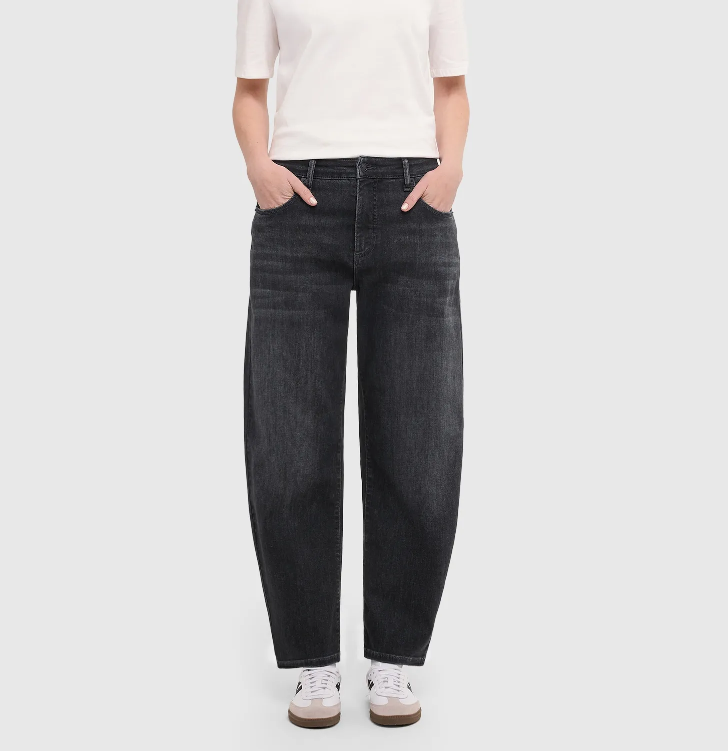 MAC Danni jeans sort barrel fit