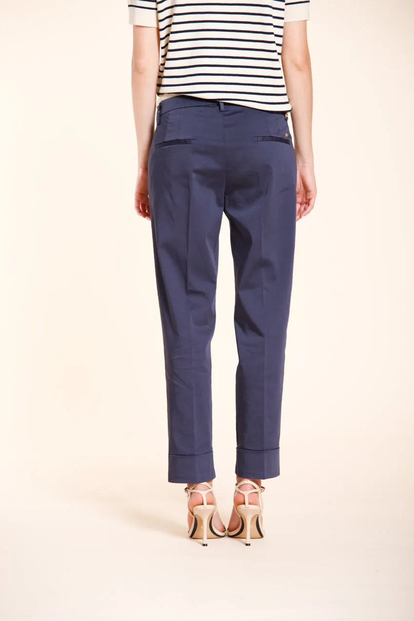 Mason's New York Carrot chinobukser navy stretch dame