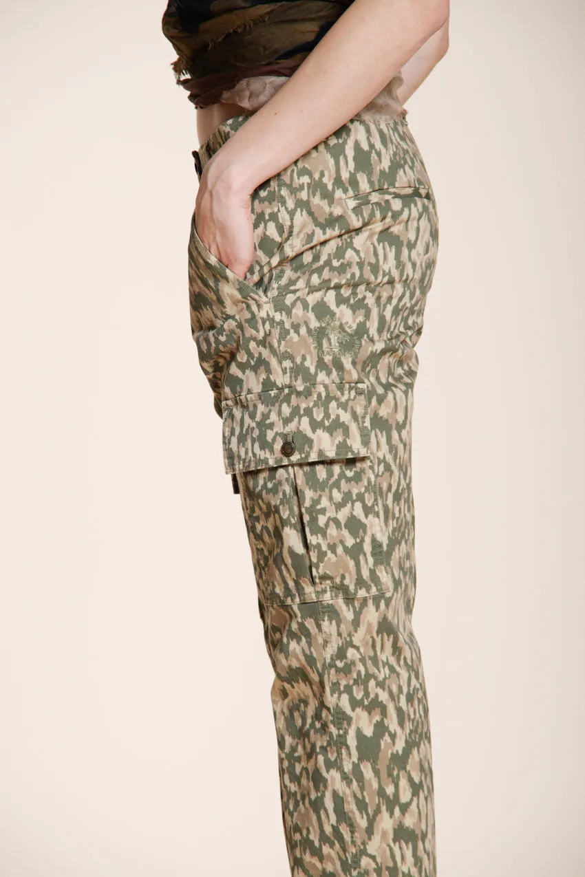 Mason's Marlene Cargo cargobukser dame beige carrot