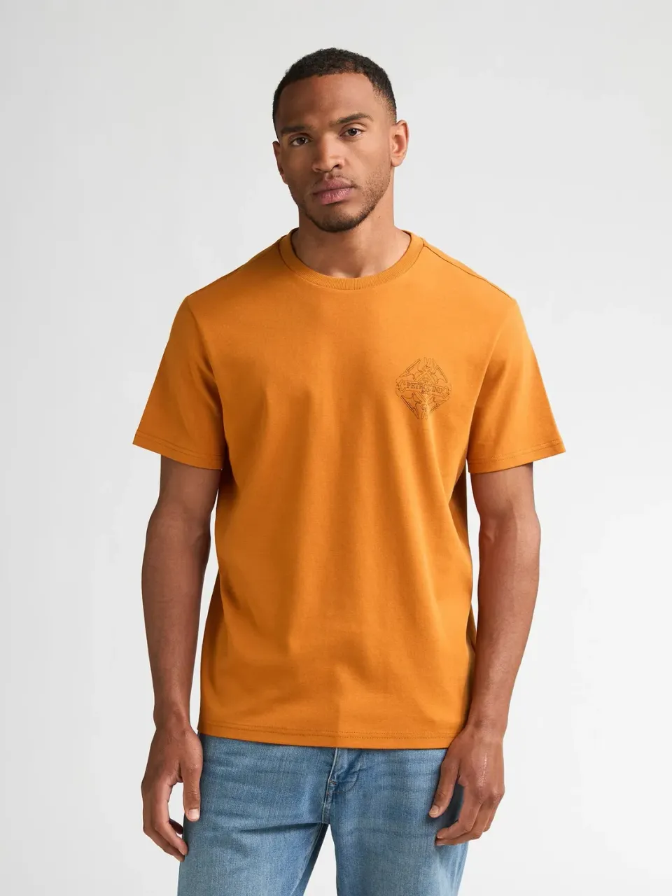 Petrol Industries Warren t-shirt brystprint bomuld regular